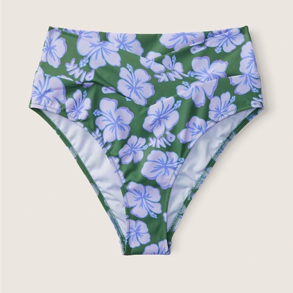 VICTORIA'S SECRET Crossover High-Waist Bikini Bottom, Large, New W/ Tags - Picture 2 of 6